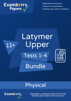 11+ Latymer Upper School Practice Tests 1-4 Bundle (Physical)