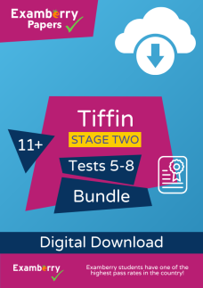 11+ Tiffin - Stage Two - Practice Tests 5-8 Bundle (Download)
