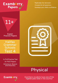 11+ Halifax Grammar Schools FSCE Practice Test 4 (Physical)