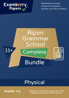 11+ Ripon Grammar School Practice Tests COMPLETE Bundle (Physical)